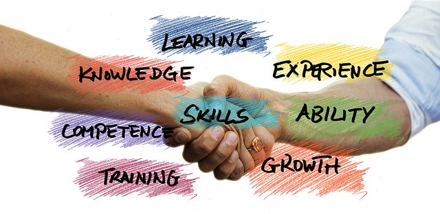 Poignée de main formation compétences